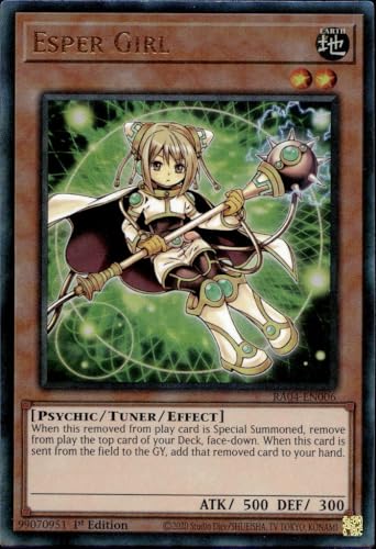 Esper Girl (Ultimate Rare) – RA04-EN006 – Ultimate Rare – 1. Auflage von YU-GI-OH!
