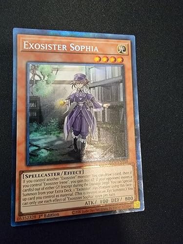 Exosister Sophia - GRCR-EN016 - Sammlerselten - 1. Ausgabe von YU-GI-OH!