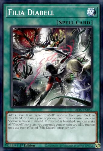 Filia Diabell - ALIN-EN057 - Common - 1. Auflage von YU-GI-OH!