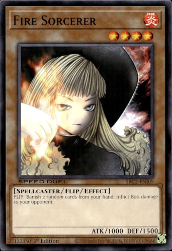 Fire Sorcerer - SBC2-ENI09 - Common - 1. Auflage Fire Sorcerer - SBC2-ENI09 - Common - 1. Auflage von YU-GI-OH!