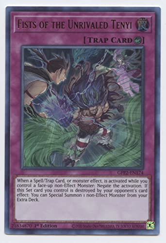 Fists of The Unrivaled Tenyi - GFP2-EN174 - Ultra Rare - 1. Auflage von YU-GI-OH!
