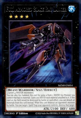 Full Armored Black Ray Lancer - MZMI-EN054 - Rare - 1. Auflage von YU-GI-OH!