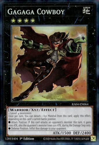 Gagaga Cowboy (CR) - RA04-EN064 - Sammlerselten - 1. Auflage von YU-GI-OH!