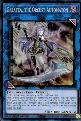 Galatea, The Orcust Automaton (PCR) - RA03-EN044 - Prismatic Collector's Rare - 1st Edition von YU-GI-OH!