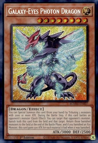 Galaxy-Eyes Photon Dragon BLMM-EN007 - Secret Rare - 1. Auflage von YU-GI-OH!