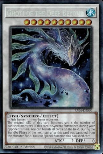 Ghoti of The Deep Beyond (CR) - RA04-EN060 - Collector's Rare - 1st Edition von YU-GI-OH!