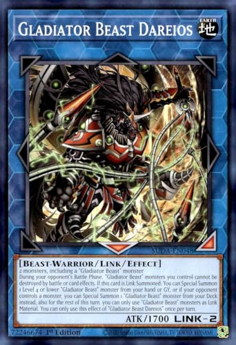 Gladiator Beast Dareios - SUDA-EN048 - Common - 1. Auflage von YU-GI-OH!