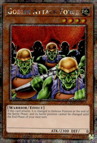 Goblin Attack Force (Platinum Secret Rare) – RA03-EN101 – Platinum Secret Rare – 1. Auflage von YU-GI-OH!