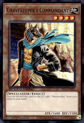 Gravekeeper's Commandant - SBC2-ENF09 - Common - 1. Auflage Gravekeeper's Commandant - SBC2-ENF09 - Common - 1. Auflage von YU-GI-OH!