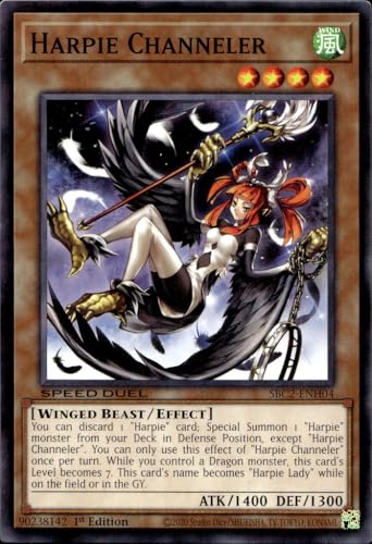 Harpie Channeler - SBC2-ENH04 - Common - 1. Auflage Harpie Channeler - SBC2-ENH04 - Common - 1. Auflage von YU-GI-OH!