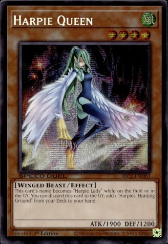 Harpie Queen (PSR) - SBC2-ENH03 - Prismatic Secret Rare - 1. Auflage von YU-GI-OH!