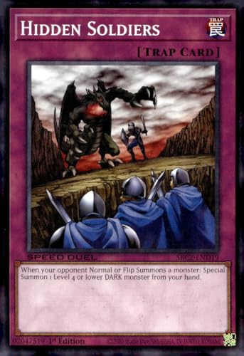 Hidden Soldiers - SBC2-END19 - Common - 1. Auflage Hidden Soldiers - SBC2-END19 - Common - 1. Auflage von YU-GI-OH!