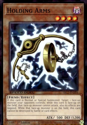 Holding Arms - SBC2-END04 - Common - 1. Auflage Holding Arms - SBC2-END04 - Common - 1. Auflage von YU-GI-OH!