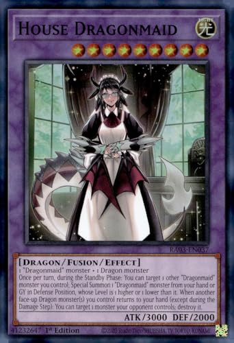 House Dragonmaid – RA03-EN037 – Super Rare – 1. Auflage von YU-GI-OH!