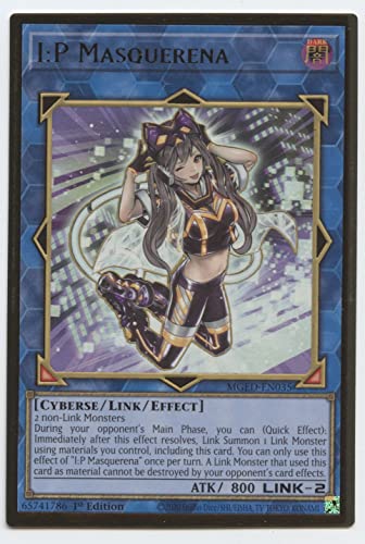 I:P Masquerena - MGED-EN035 - Premium Gold Rare - 1st Edition I:P Masquerena - MGED-EN035 - Premium Gold Rare - 1st Edition von YU-GI-OH!