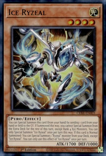 Ice Ryzeal - CRBR-EN003 - Ultra Rare - 1. Auflage von YU-GI-OH!