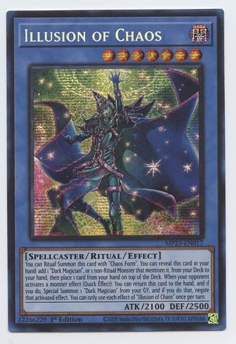 Illusion of Chaos – MP23-EN017 – Prismatic Secret Rare – 1. Auflage Illusion of Chaos – MP23-EN017 – Prismatic Secret Rare – 1. Auflage von YU-GI-OH!