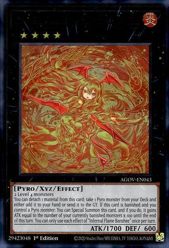 Infernal Flame Banshee - AGOV-EN043 - Ultra Rare - 1. Auflage von YU-GI-OH!
