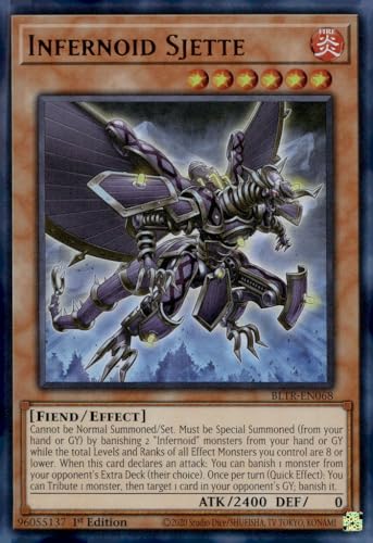 Infernoid Sjette - BLTR-EN068 - Ultra Rare - 1. Auflage von YU-GI-OH!