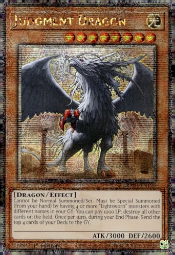 Judgment Dragon (Quarter Century Secret Rare) – RA03-EN196 – Quarter Century Secret Rare – 1. Auflage von YU-GI-OH!