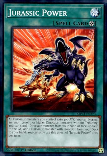 Jurassic Power – MP24-EN373 – Common – 1. Auflage Jurassic Power – MP24-EN373 – Common – 1. Auflage von YU-GI-OH!