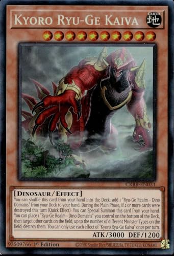 Kyoro Ryu-Ge Kaiva (CR) - CRBR-EN031 - Sammlerselten - 1. Auflage von YU-GI-OH!
