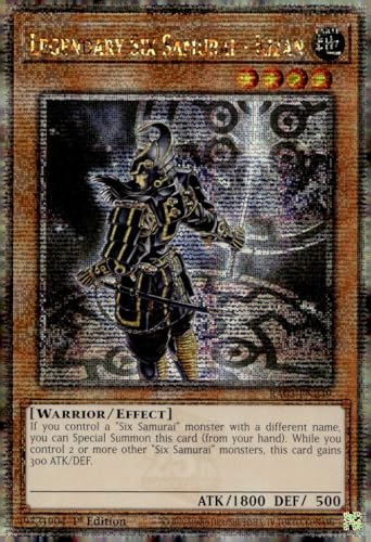 Legendary Six Samurai - Kizan (Quarter Century Secret Rare) - RA03-EN249 - Quarter Century Secret Rare - 1. Auflage von YU-GI-OH!