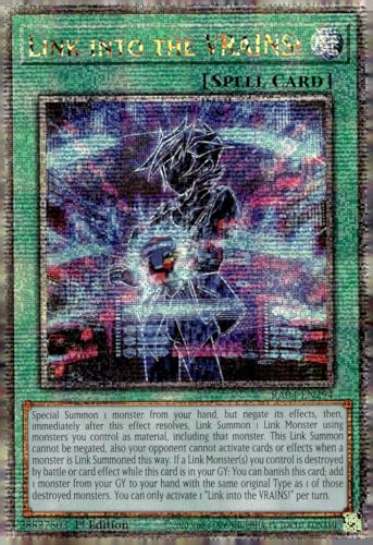 Link into The VRAINS! (Quarter Century Secret Rare) – RA04-EN294 – Quarter Century Secret Rare – 1. Auflage von YU-GI-OH!