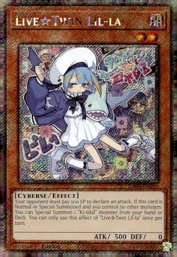 LiveTwin Lil-la (Platinum Secret Rare) - RA04-EN036 - Platinum Secret Rare - 1. Auflage von YU-GI-OH!