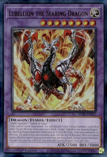 Lubellion The Searing Dragon - BLTR-EN115 - Ultra Rare - 1. Auflage von YU-GI-OH!