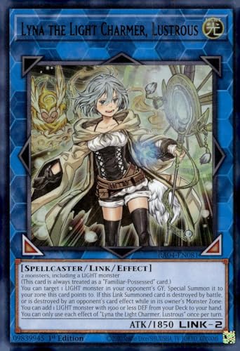 Lyna The Light Charmer, Lustrous (UR) – RA04-EN081 – Ultra Rare – 1. Auflage von YU-GI-OH!
