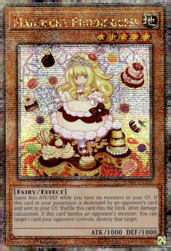 Madolche Puddingcess (Quarter Century Secret Rare) – RA04-EN186 – Quarter Century Secret Rare – 1. Auflage von YU-GI-OH!