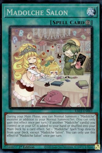 Madolche Salon (PCR) - RA03-EN069 - Prismatische Sammlerselten - 1. Auflage von YU-GI-OH!