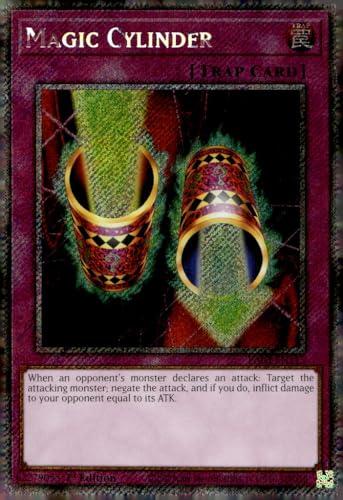 Magic Cylinder (Platinum Secret Rare) – RA03-EN115 – Platinum Secret Rare – 1. Auflage von YU-GI-OH!
