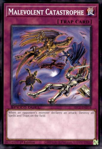 Malevolent Catastrophe - SBC2-END18 - Common - 1. Auflage Malevolent Catastrophe - SBC2-END18 - Common - 1. Auflage von YU-GI-OH!
