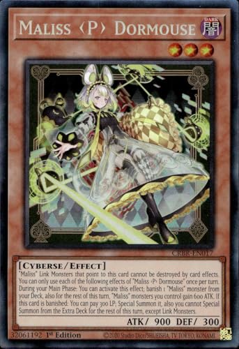 Maliss P Dormouse (CR) - CRBR-EN017 - Collector's Rare - 1st Edition von YU-GI-OH!