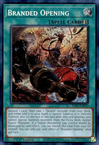 Markenöffnung (Secret Rare) – RA03-EN070 – Secret Rare – 1. Auflage von YU-GI-OH!