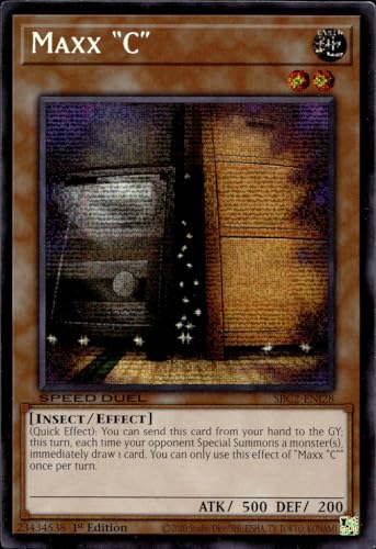 Maxx C (PSR) - SBC2-ENI28 - Prismatic Secret Rare - 1. Auflage von YU-GI-OH!