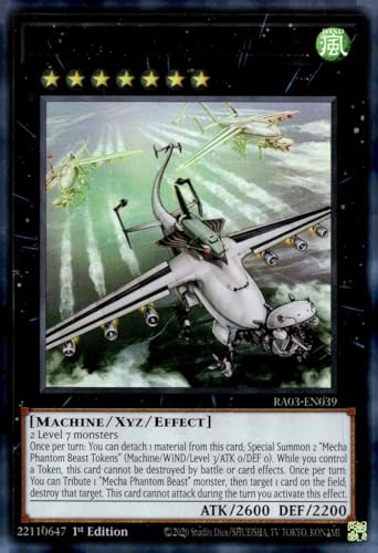 Mecha Phantom Beast Dracossack (UR) - RA03-EN039 - Ultra Rare - 1. Auflage von YU-GI-OH!