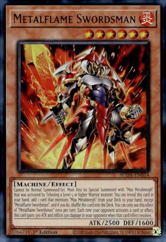 Metalflame Swordsman SUDA-EN014 Ultra Rare 1. Auflage von YU-GI-OH!