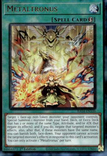 Metaltronus (Ultimate Rare) - RA04-EN100 - Ultimate Rare - 1. Auflage von YU-GI-OH!