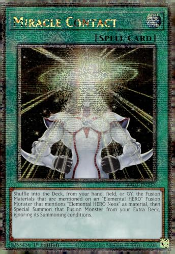 Miracle Contact (Quarter Century Secret Rare) – RA03-EN253 – Quarter Century Secret Rare – 1. Auflage von YU-GI-OH!
