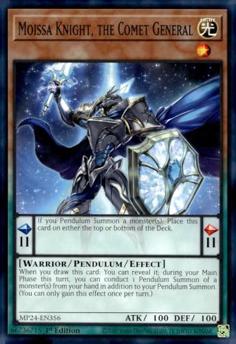 Moissa Knight, The Comet General - MP24-EN356 - Common - 1. Auflage Moissa Knight, The Comet General - MP24-EN356 - Common - 1. Auflage von YU-GI-OH!