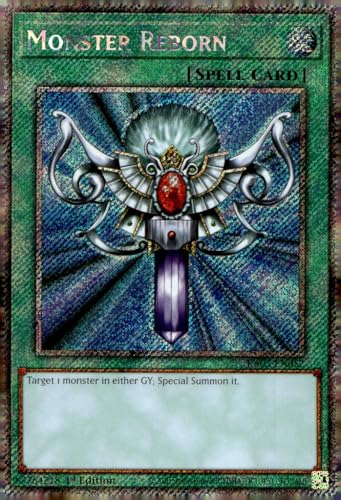 Monster Reborn (Platinum Secret Rare) – RA03-EN052 – Platinum Secret Rare – 1. Auflage von YU-GI-OH!