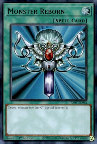 Monster Reborn (UR) - RA03-EN052 - Ultra Rare - 1. Auflage von YU-GI-OH!
