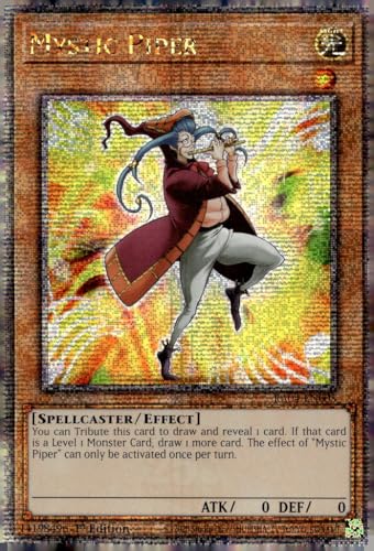 Mystic Piper (Quarter Century Secret Rare) – RA04-EN005 – Quarter Century Secret Rare – 1. Auflage von YU-GI-OH!
