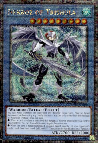 Nekroz of Trishula (Quarter Century Secret Rare) – RA03-EN261 – Quarter Century Secret Rare – 1. Auflage von YU-GI-OH!