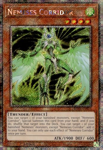 Nemeses Corridor (Platinum Secret Rare) – RA03-EN025 – Platinum Secret Rare – 1. Auflage von YU-GI-OH!