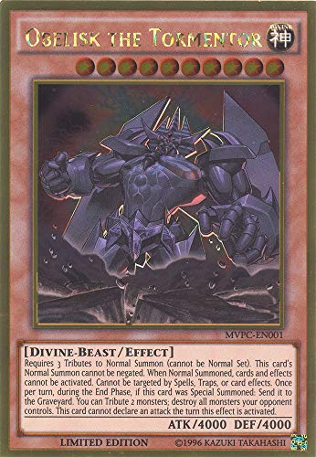 Obelisk The Tormentor MVPC-EN001 Gold Rare Dark Side of Dimensions Movie Promo Obelisk The Tormentor MVPC-EN001 Gold Rare Dark Side of Dimensions Movie Promo von YU-GI-OH!