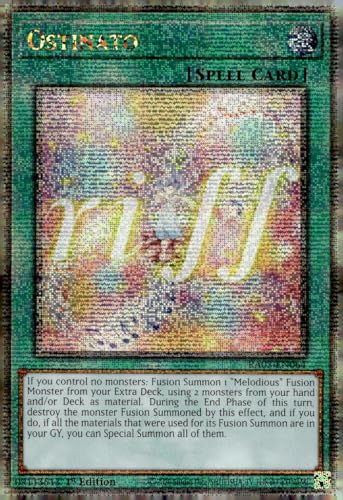Ostinato (Quarter Century Secret Rare) – RA03-EN064 – Quarter Century Secret Rare – 1. Auflage von YU-GI-OH!